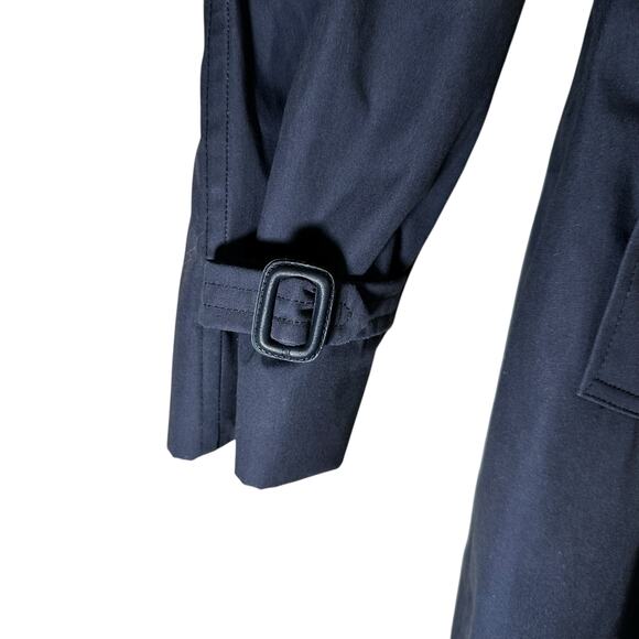 Defense Logistics Agency Air Force 42L Trench Coat Defender Collection Blue USA - Picture 5 of 12